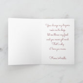 Moederdag van Baby olifant mam & Baby Kaart (Binnen)