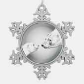 Moederdag van Beren Ornament (Voorkant)