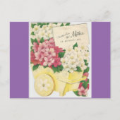  Moederdag van bloemen Briefkaart (Voorkant)