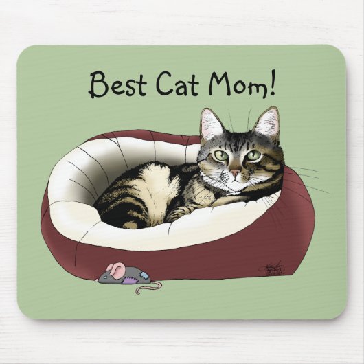 Moederdag van Cat Muismat (Voorkant)