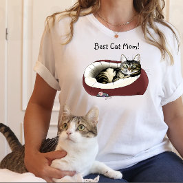 Moederdag van Cat T-shirt