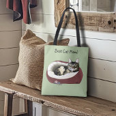 Moederdag van Cat Tote Bag
