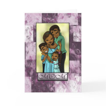 Moederdag van de Afrikaanse Amerikaanse familie