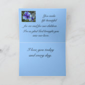 Moederdag van de man kaart (Binnen)