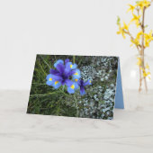 Moederdag van de man kaart (Gele Bloem)