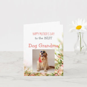 Moederdag van Dog naar Dog Grandma Kaart
