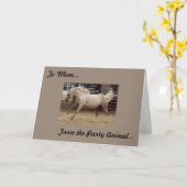 Moederdag - van Feestneus Kaart (Gele Bloem)