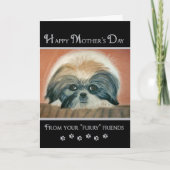 Moederdag - Van Furry Friends Kaart (Voorkant)