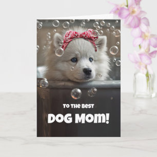 Moederdag van huisdier hond Fur Baby Schattig Kaart