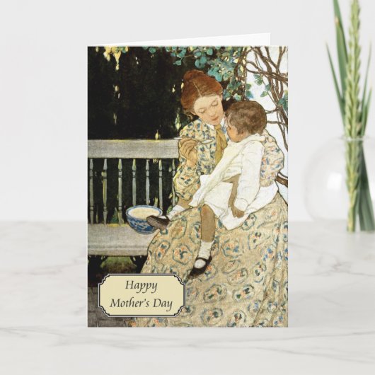  Moederdag van Jessie Willcox Smith Kaart (Voorkant)