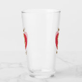 Moederdag van moeder en kind met een schattige kaw glas (Links)