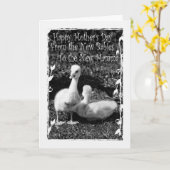 Moederdag van Nieuwe Tweelingen Kaart (Gele Bloem)