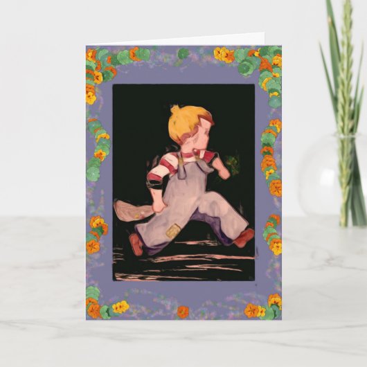 Moederdag van Young Son Kaart (Voorkant)