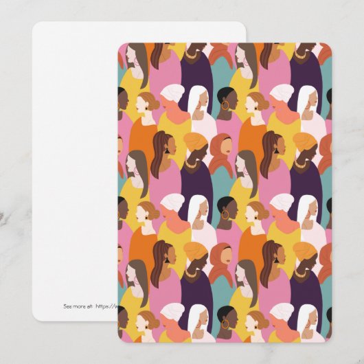 Moederdag Vat Wenskaart Kaart (Voorkant / Achterkant)