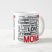 Moederdag Verbazingwekkende multi-getalenteerde Su Grote Koffiekop (Voorkant rechts)