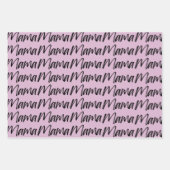 Moederdag Verpakkingspapier (mama) Inpakpapier Vel (Voorkant 2)