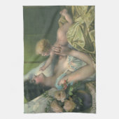  Moederdag, Victoriaans moeder met Baby Theedoek (Verticaal)