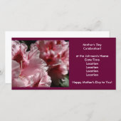 Moederdag Viering! Uitnodiging tot evenement (Voorkant / Achterkant)