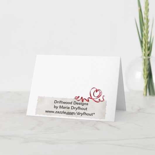 Moederdag Vintage fotokaart Kaart (Achterkant)