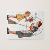 Moederdag Vintage Legpuzzel (Horizontaal)