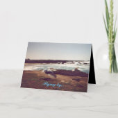 Moederdag "vliegend door" Wenskaart Kaart (Voorkant)