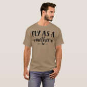 Moederdag vliegt als moeder t-shirt (Voorkant volledig)