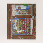 Moederdag Vloerwinkel Waterverf Legpuzzel (Verticaal)