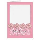 Moederdag, voeg uw Foto in Roze toe (Voorkant)