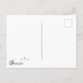 Moederdag Vogels Uitnodiging Briefkaart (Achterkant)