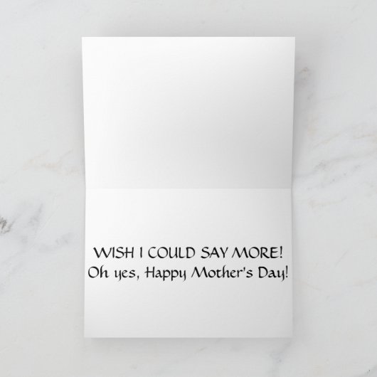 MOEDERDAG VOOR ALLE VROUWEN KAART (Binnen)