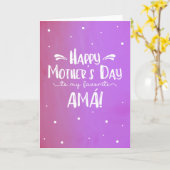 Moederdag voor Amá Kaart (Gele Bloem)