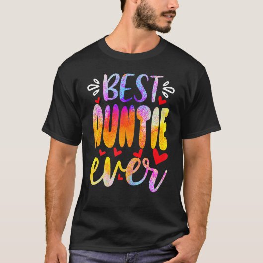Moederdag voor beste tante Ever T-shirt (Voorkant)