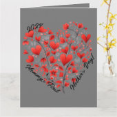 "Moederdag voor de eerste keer" Aanpasbare kaart (Gele Bloem)