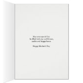 moederdag voor Dochter, met Bloemen (Binnen (Rechts))