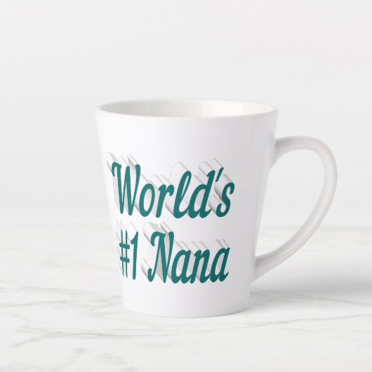 Moederdag voor groene tekst van Nana Latte Mok (Rechts)