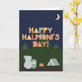 Moederdag voor Halmoni Kaart (Gele Bloem)