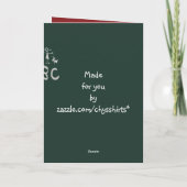 Moederdag voor leerkrachten kaart (Achterkant)