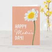 Moederdag voor Madre Kaart (Gele Bloem)