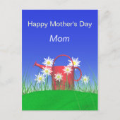 Moederdag voor mam Daisies and Watering Can Briefkaart (Voorkant)