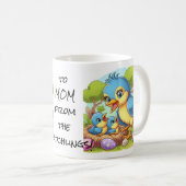 Moederdag voor Mama Vogel Koffiemok (Voorkant rechts)