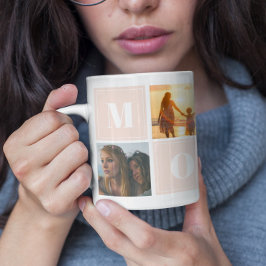 Moederdag voor mammie fotocollage koffiemok