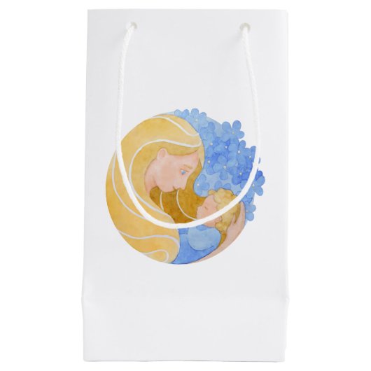 Moederdag voor moeder en kind | Gift Bag Klein Cadeauzakje (Voorkant)