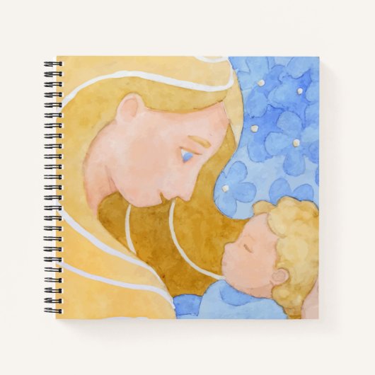 Moederdag voor moeder en kind | NOTITIEBOEK (Voorkant)