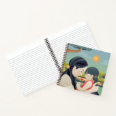 Moederdag voor moeder en kind | NOTITIEBOEK (Binnen)