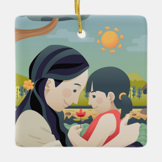 Moederdag voor moeder en kind | ORNAMENT (Voorkant)