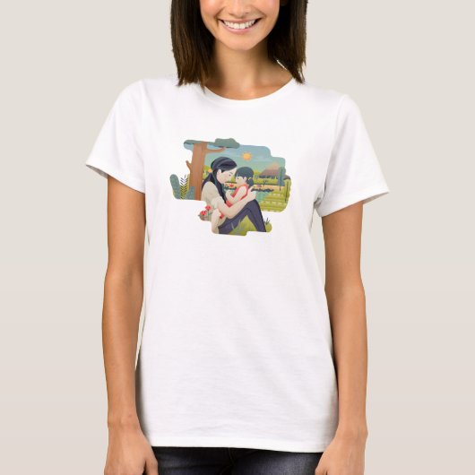 Moederdag voor moeder en kind | SHIRT (Voorkant)