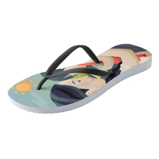 Moederdag voor moeder en kind | TEENSLIPPERS (Schuin)