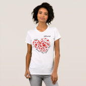 "Moederdag voor Moeders" Aanpasbaar Dames T-Shirt (Voorkant volledig)