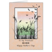 Moederdag voor Mr. Mam, met vlinders (Voorkant)