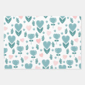 Moederdag voor Nieuwe Baby Momma 3 Inpakpapier Vel (Voorkant 2)